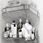 Triangular Shower Caddy Shelf - Premium Bathroom Organizer