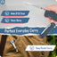 Premium Wrangler Folding Pocket Knife Gift Set for Adventurers (Silver & Red) - Korvel