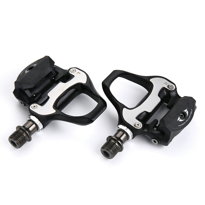 Premium Carbon Fiber Clipless Bike Pedals for Road Cycling