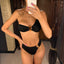 Modern One Shoulder High Waist Bikini Set for Women