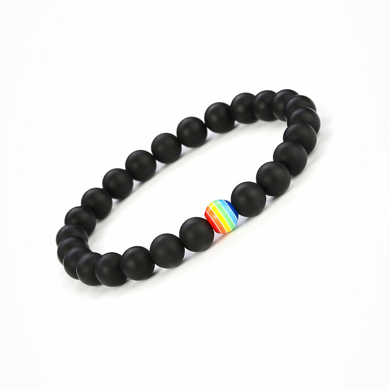 Ensemble de Bracelets Magnétiques pour Couples - Bracelets en Pierre Naturelle