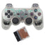 Transparent Wireless Dual Shock Bluetooth Gamepad