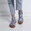 Sandalias de Cuero Casual para Mujer con Soporte Arqueado