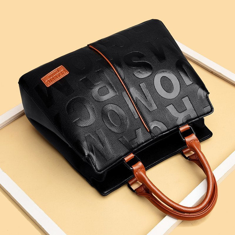 Bolso de Hombro de Lujo con Estampado Monograma para Mujeres