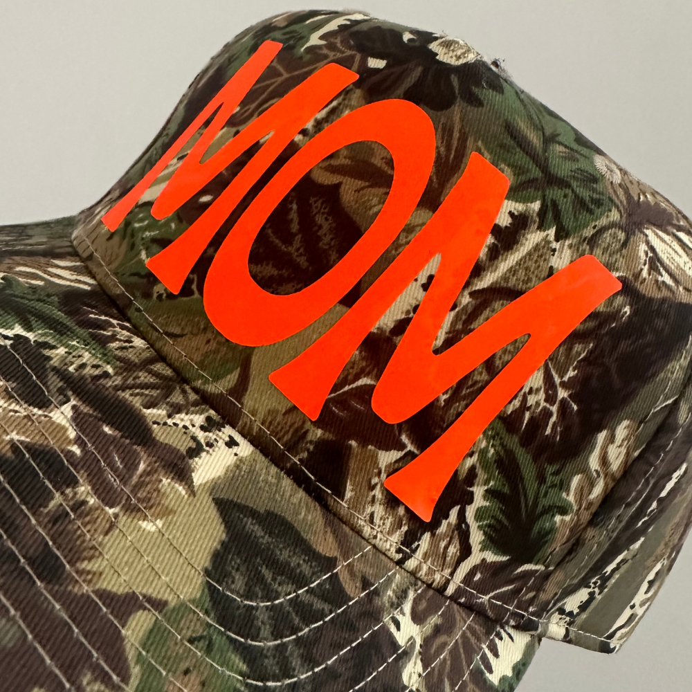 Casquette Trucker Imprimée Camo Mom