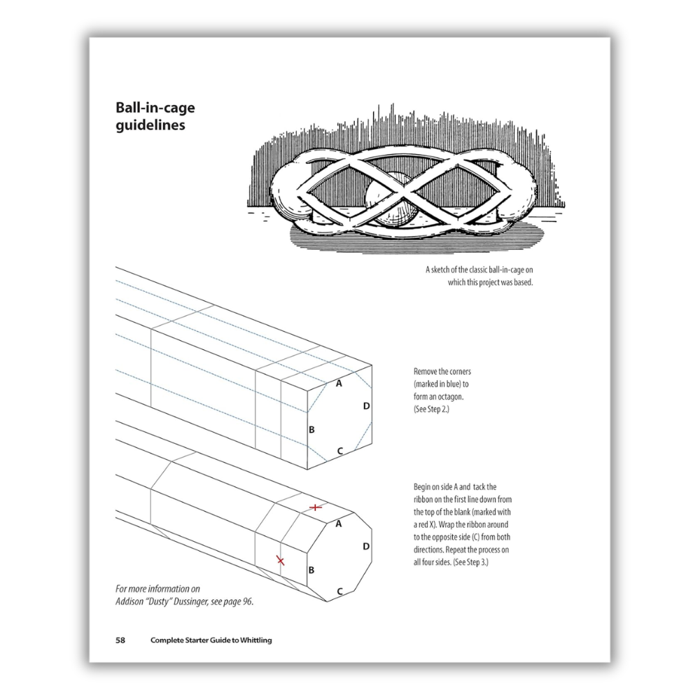 Guide complet pour débuter la sculpture sur bois : 24 projets faciles à réaliser en un week-end (reliure spirale)