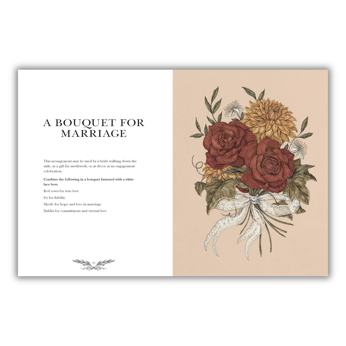 Floriography: An Illustrated Guide to the Victorian Language of Flowers (Spiral Bound) - Korvel