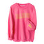 MARGS Pink Printed Sweatshirt with Custom Cuff