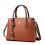 Elegante bolso de mano tipo cubo de gran capacidad para mujeres