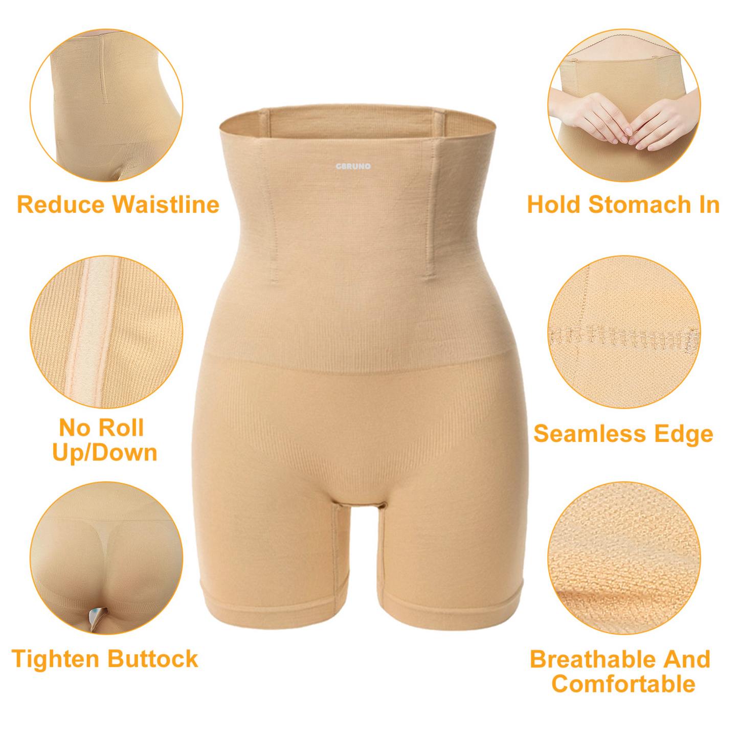 Gbruno Shapewear Taille Haute pour un Confort et un Style Sans Couture