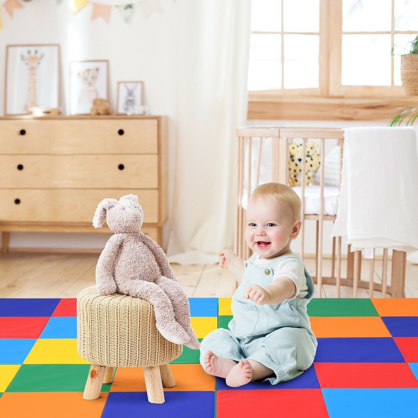 58 Inch Baby Folding Activity Floor Mat