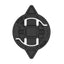 Universal Quarter Turn Adapter: Garmin to Wahoo Compatibility - Korvel