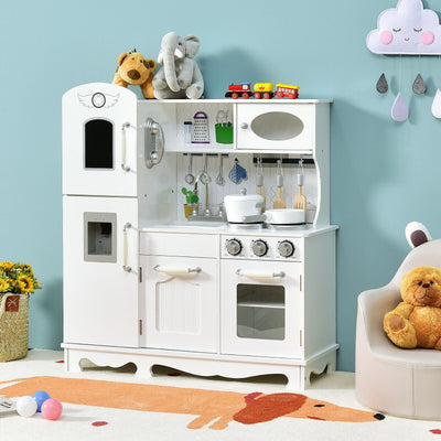 Kitchen Pretend Play Cookware Set with Water Dispenser