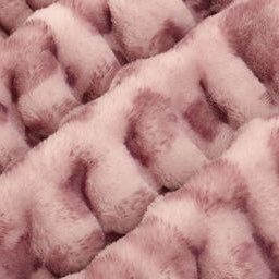 Luxe Cuddle Milan Clouded Leo Rosewater Fabric - 58"