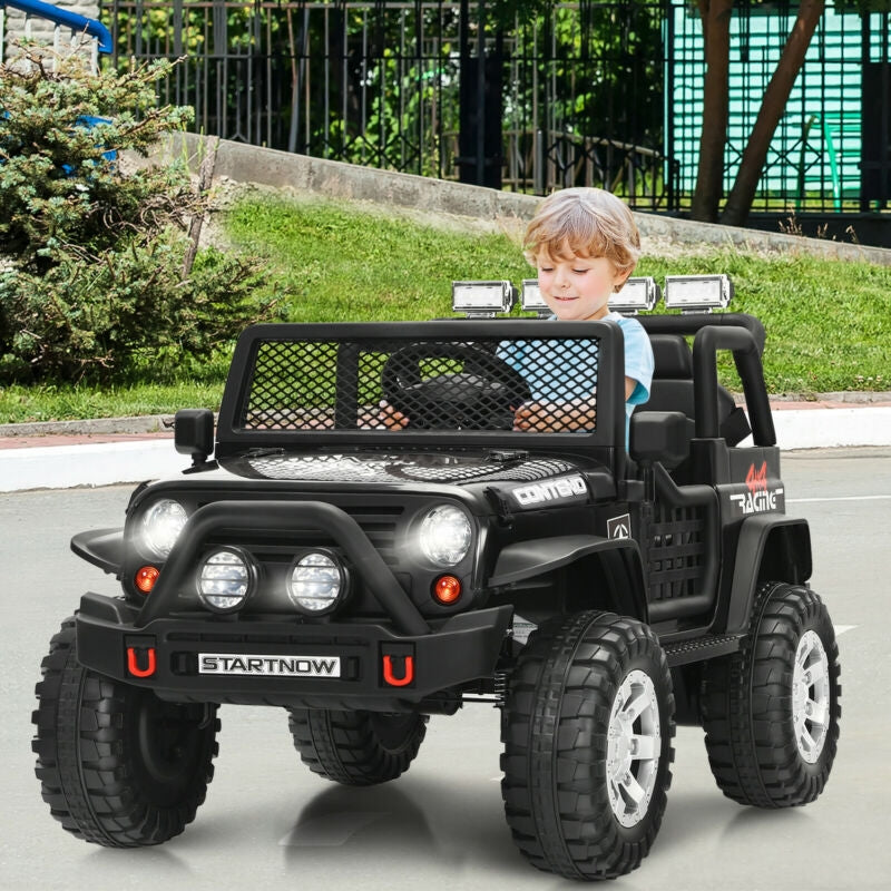 Camion électrique pour enfants 12V - Noir
