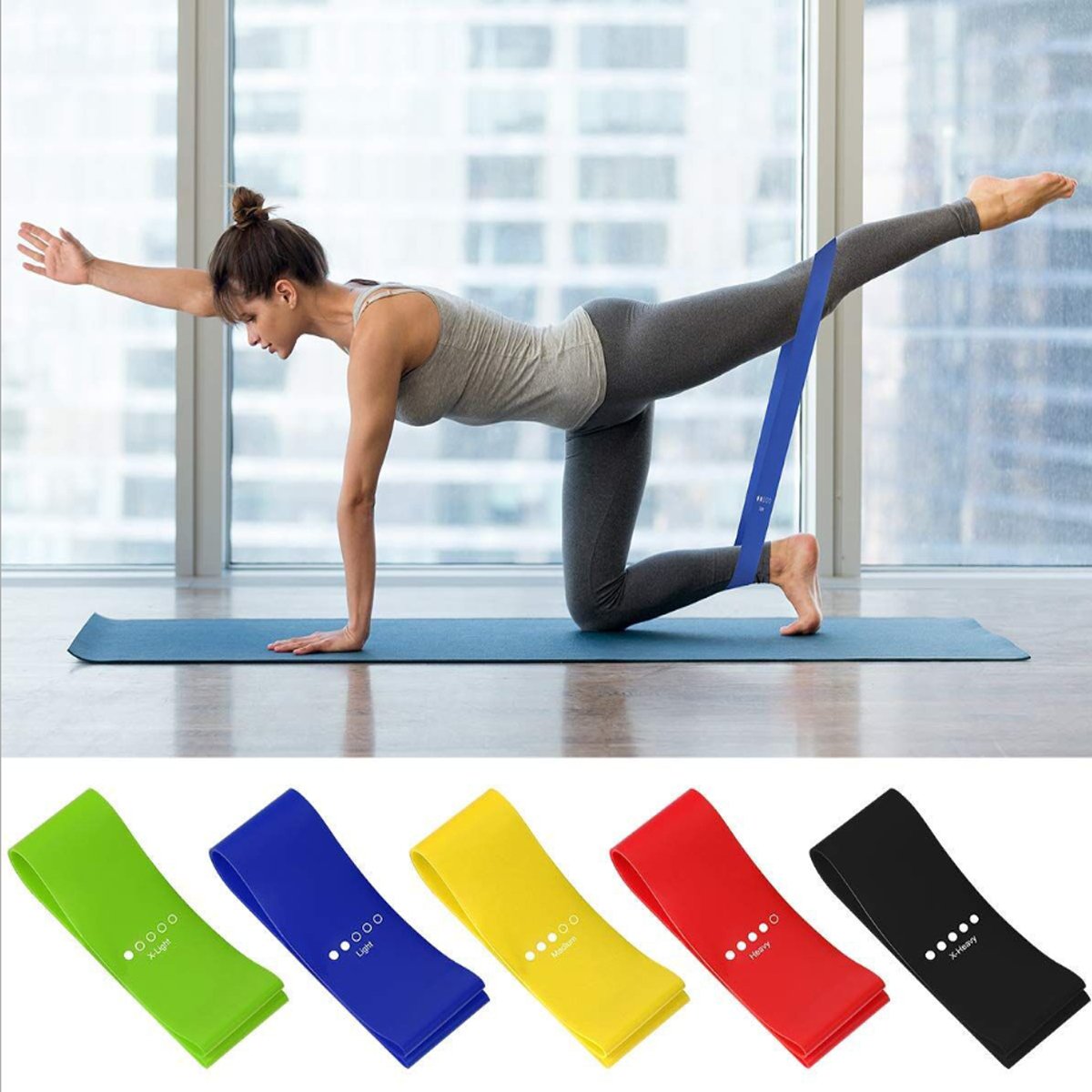 Ensemble de 5 bandes d'exercice Flex And Stretch