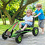 Go Kart de Pedales para Niños de 4 Ruedas - Verde