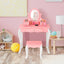 Ensemble de Table de Maquillage pour Enfants Princesse - Rose