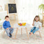 Ensemble de table d'activité moderne pour enfants et 2 chaises