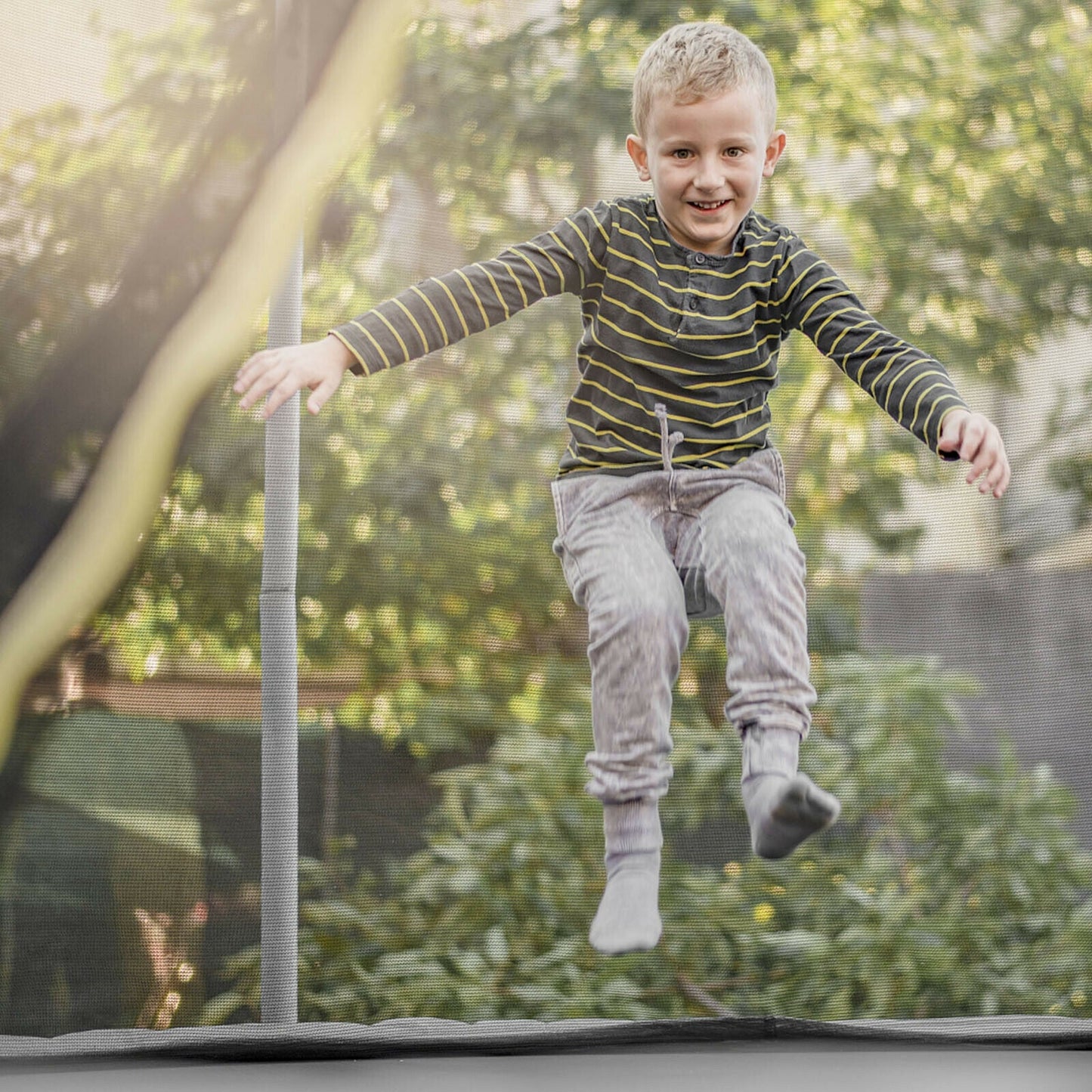 Red de seguridad de reemplazo resistente a la intemperie para trampolín de 16 pies