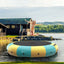Bouncer aquatique gonflable rembourré de 15 pieds - Jaune