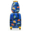 2-Piece Kids Luggage Set: Suitcase & Backpack for Travel