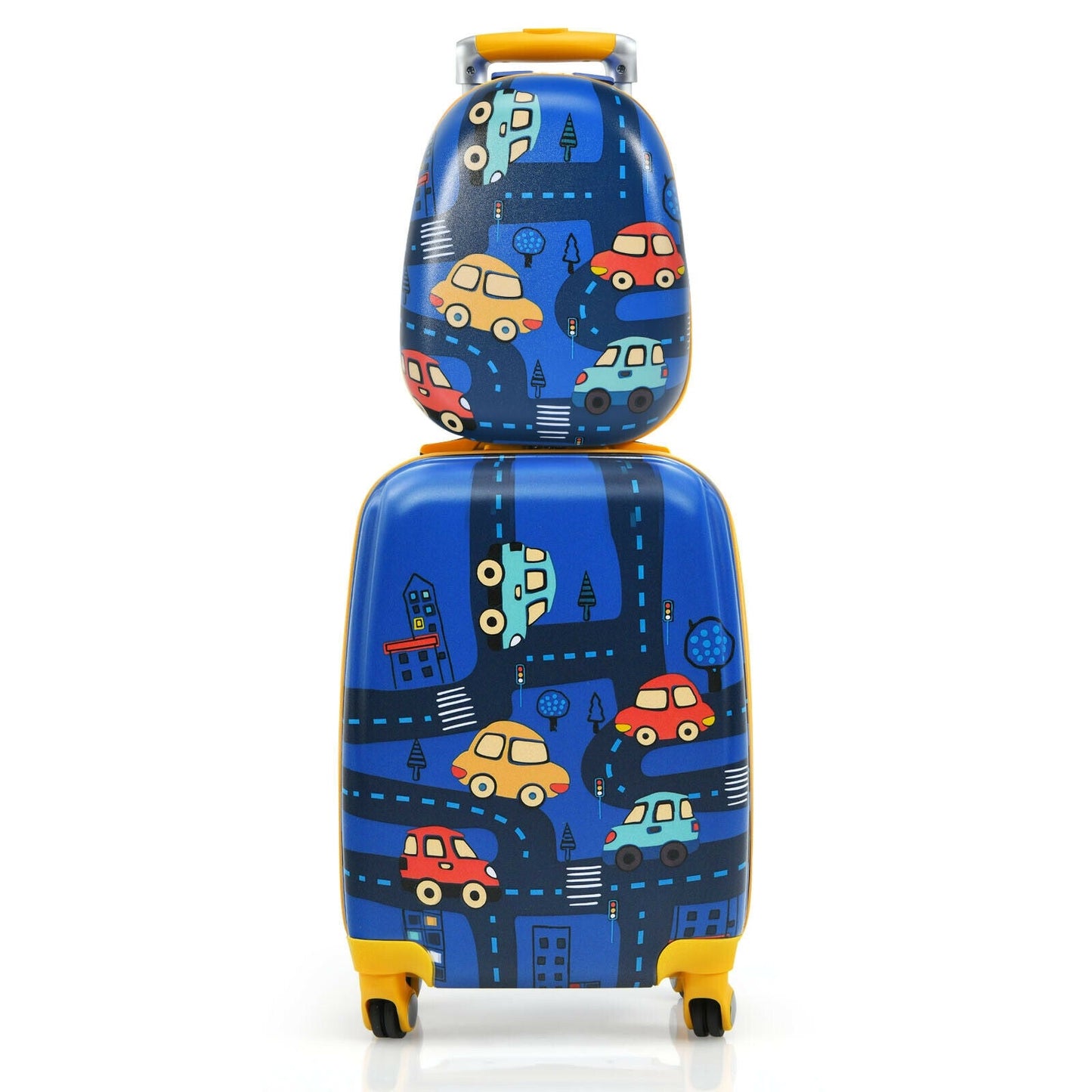 2-Piece Kids Luggage Set: Suitcase & Backpack for Travel