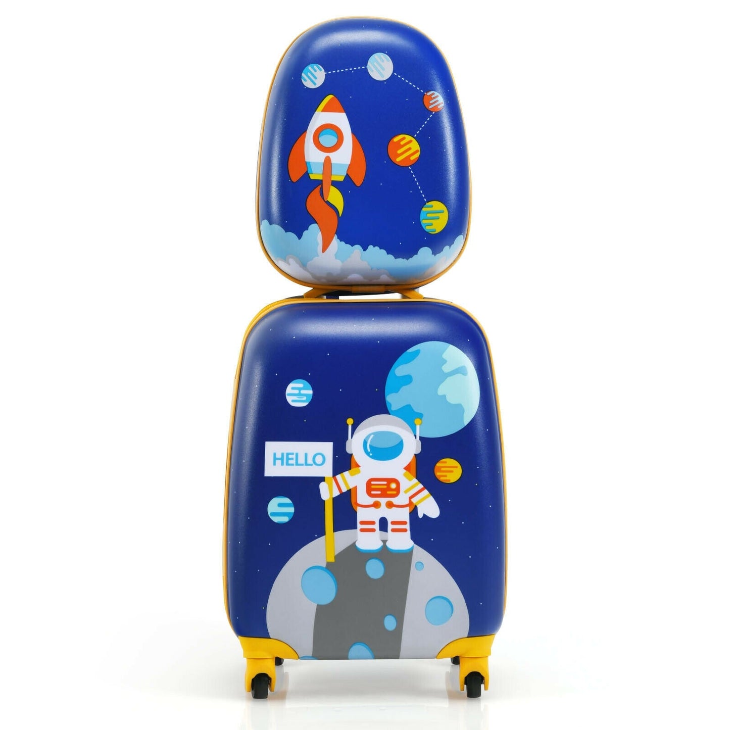 Kids Luggage Set: Backpack & Suitcase for Travel
