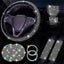 Diamond Rhinestone Steering Wheel Cover for Women