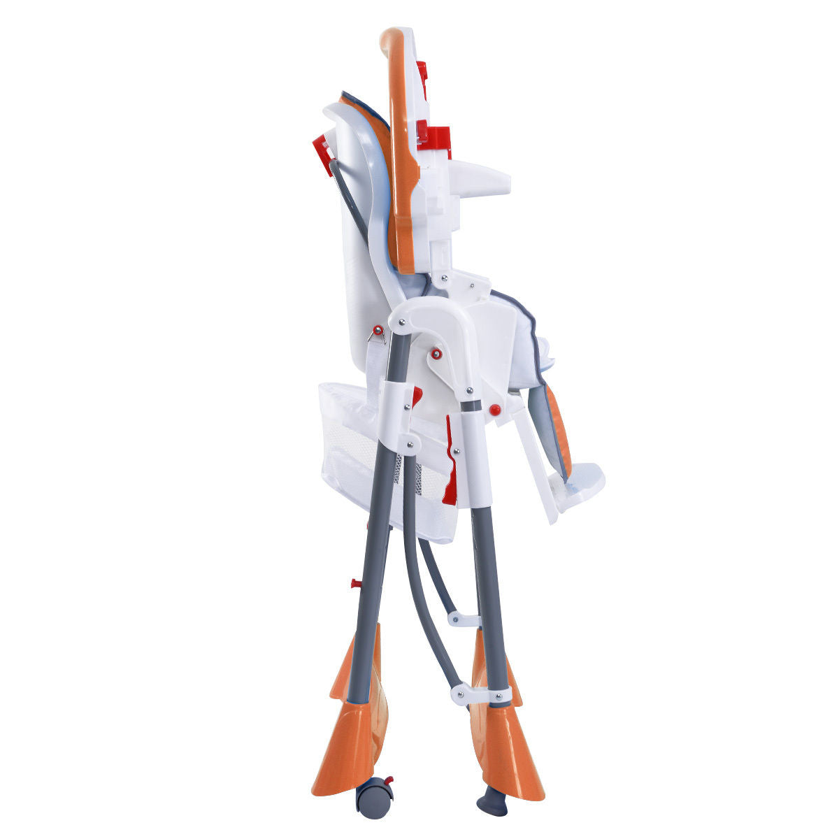 Gbruno Portable Folding Baby High Chair - Orange