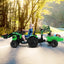12V 3 in 1 Kids Ride On Excavator with Shovel - Green