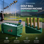 Dispensador automático de pelotas de golf con altura ajustable y almacenamiento