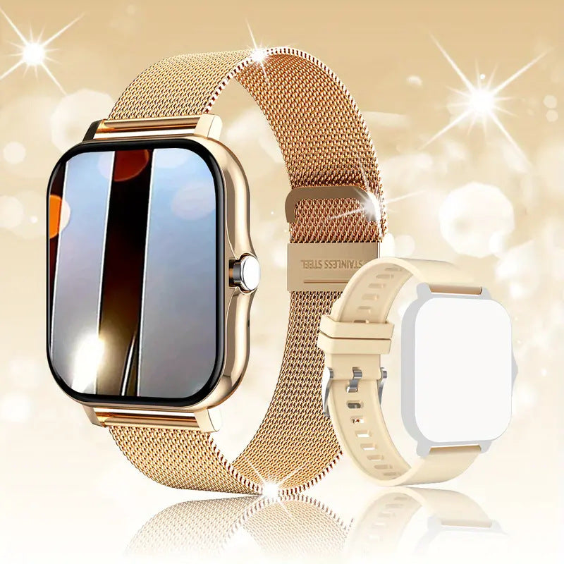 Reloj Inteligente Impermeable y Elegante para Mujeres con Bluetooth
