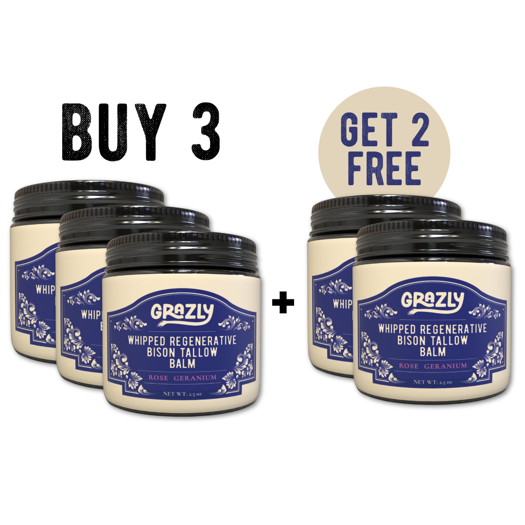 Whipped Bison Tallow & Manuka Honey Balm