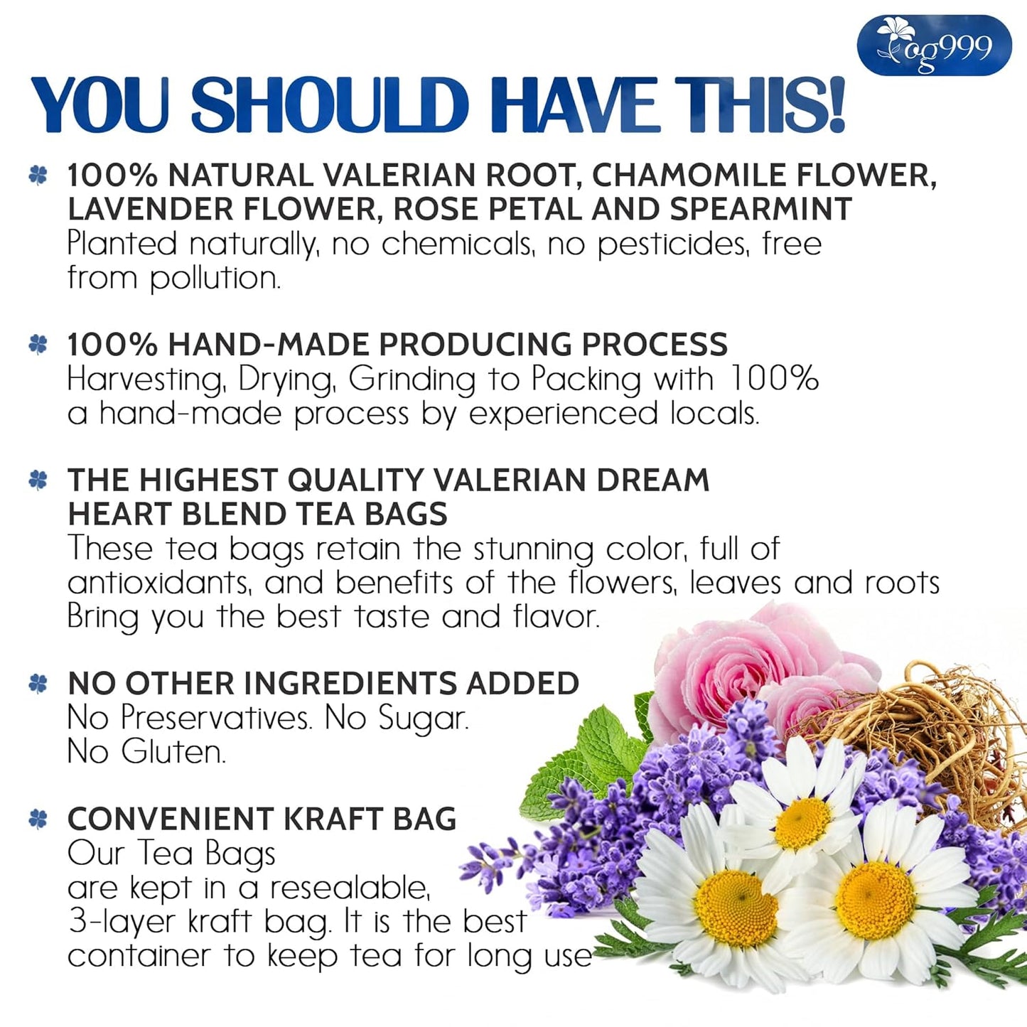Premium Valerian Tea for Relaxation and Enjoyment