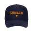 I Love Chicago Printed Trucker Hat