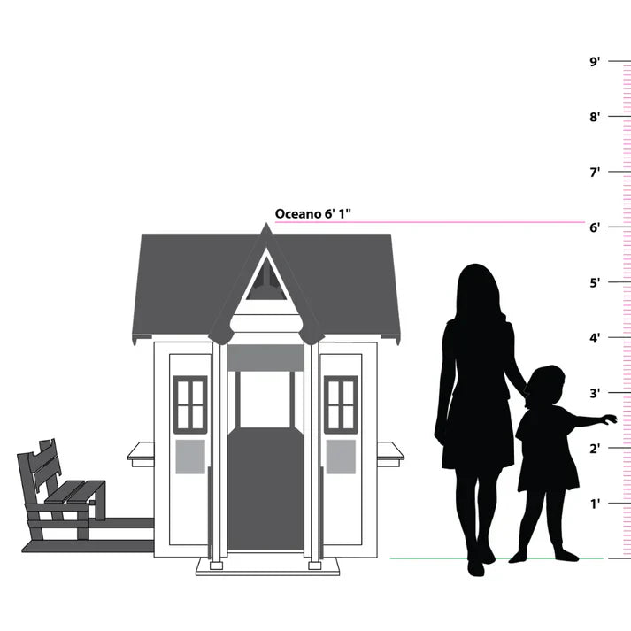 2MamaBees Oceano Playhouse - Korvel