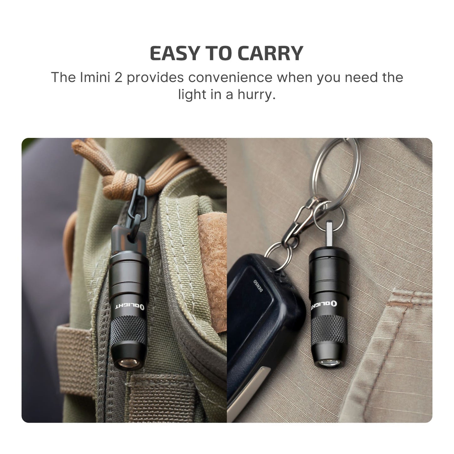 Olight iMini 2 Lampe de poche mini rechargeable magnétique