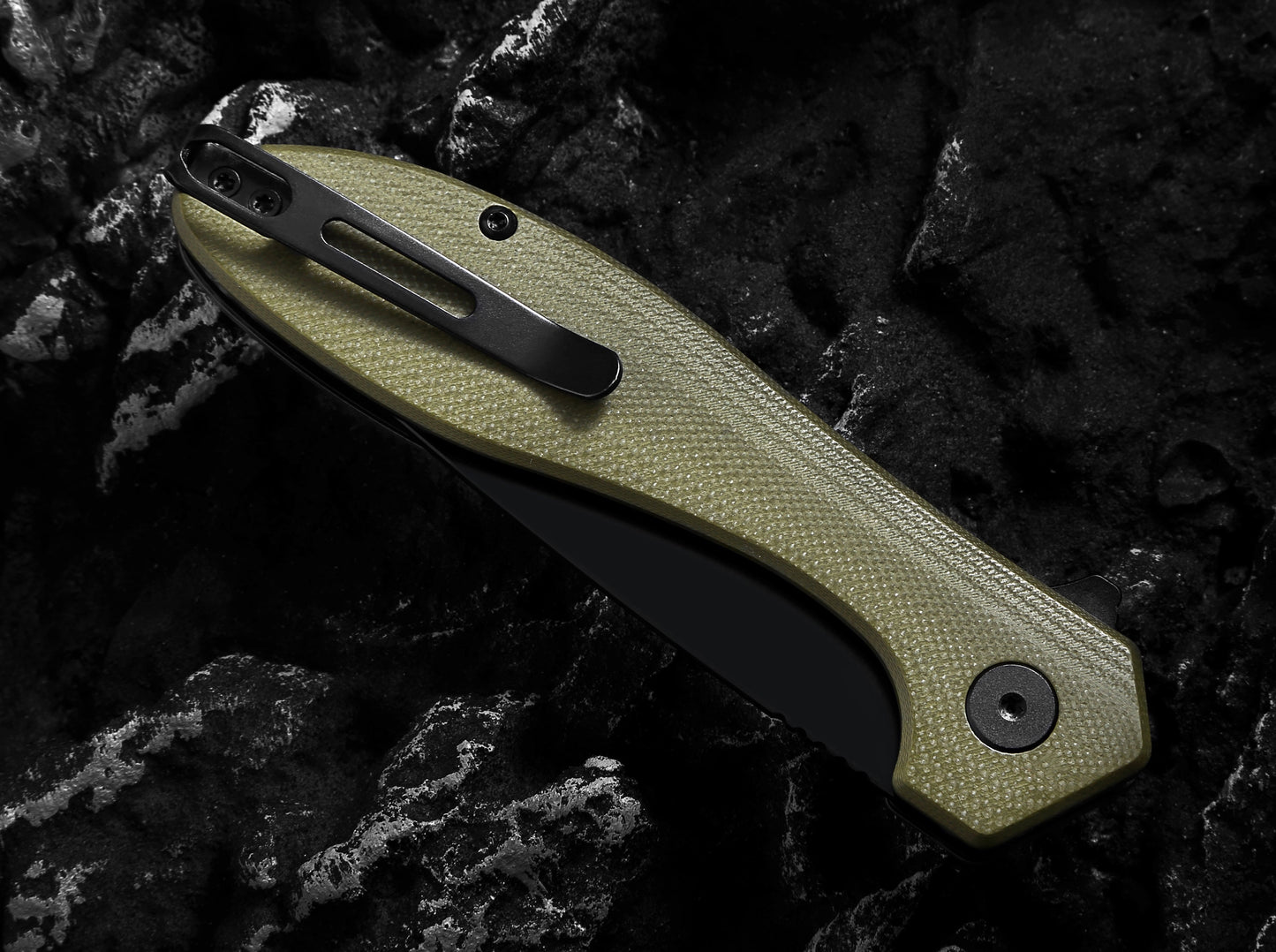 Ultimate Vector Folding Pocket Knife Gift Set for Outdoor Enthusiasts (Green & Black) - Korvel