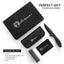 Ultimate Vector Folding Pocket Knife Gift Set for Outdoor Enthusiasts (Black) - Korvel