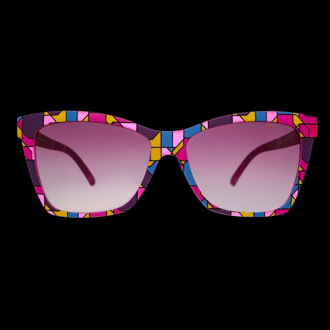 Stained Glass Inspired Polarized Pop G Sunglasses - Korvel