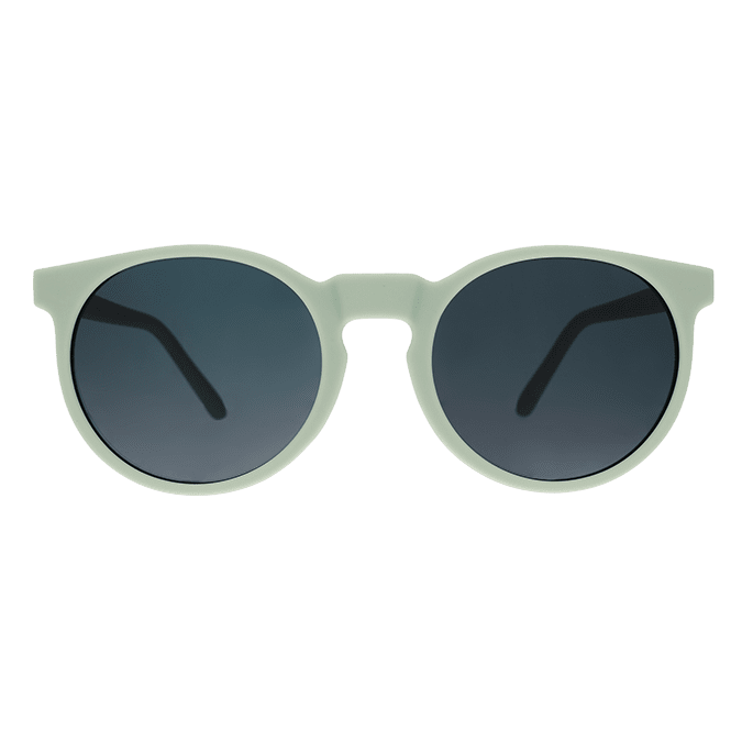 Sage Green Circle G Polarized Sunglasses for Plant Lovers - Korvel