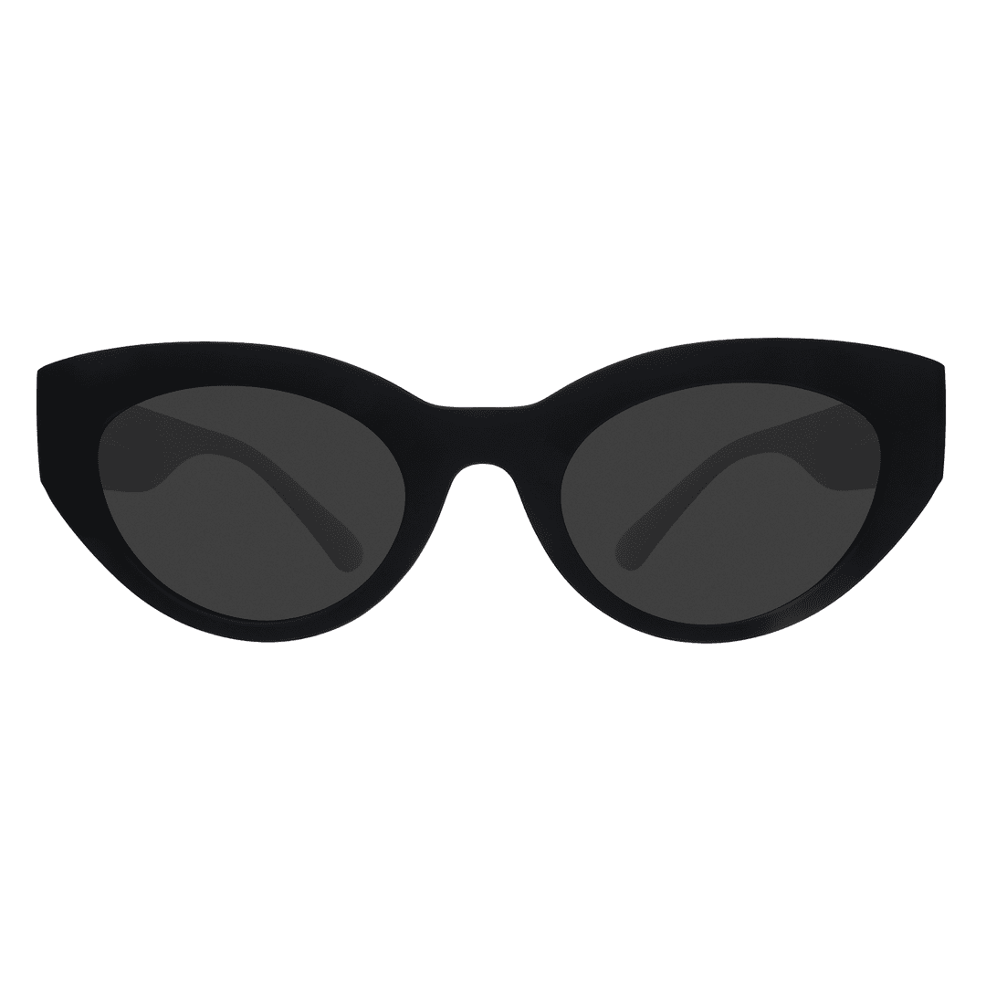 Galactic Style: Moon G Polarized Cat-Eye Sunglasses - Korvel