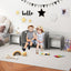 Ensemble de Table et Chaises en Bois pour Enfants - Gris