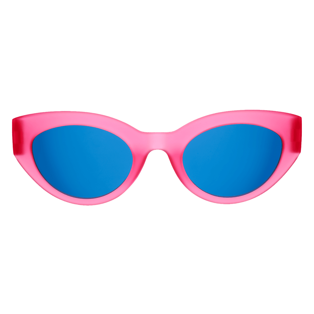Cosmic Chic: Pink Moon G Polarized Cat-Eye Sunglasses - Korvel