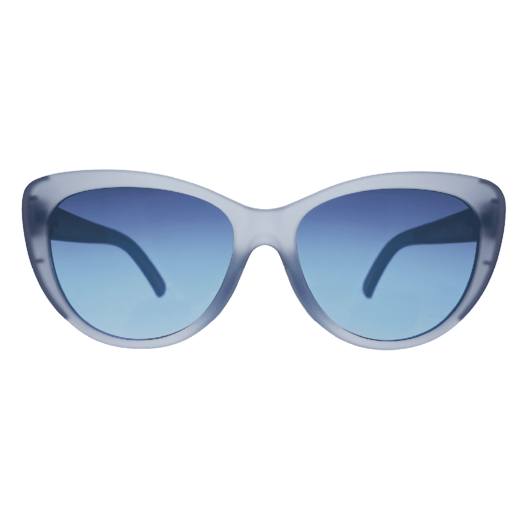 Spin Me In Sapphire Glam G Polarized Sunglasses