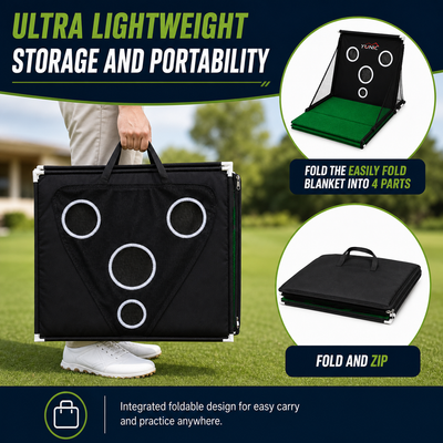 Portable Golf Chipping Practice Net for All Skill Levels