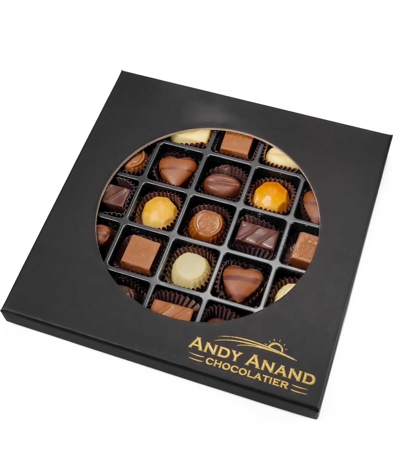 Andy Anand Sugar Free Belgian Chocolate Truffles - 24 Pieces Gift Box