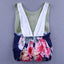 Floral Tassel Baby Romper for Newborn Girls