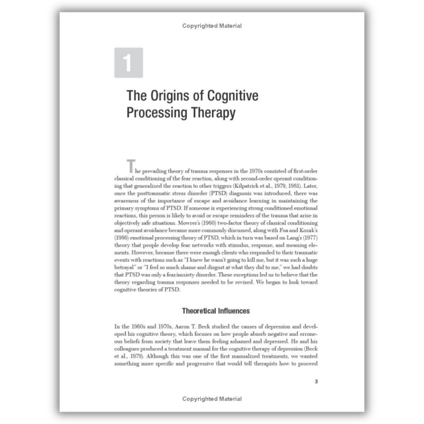 Cognitive Processing Therapy for PTSD: A Comprehensive Manual (Spiral Bound) - Korvel
